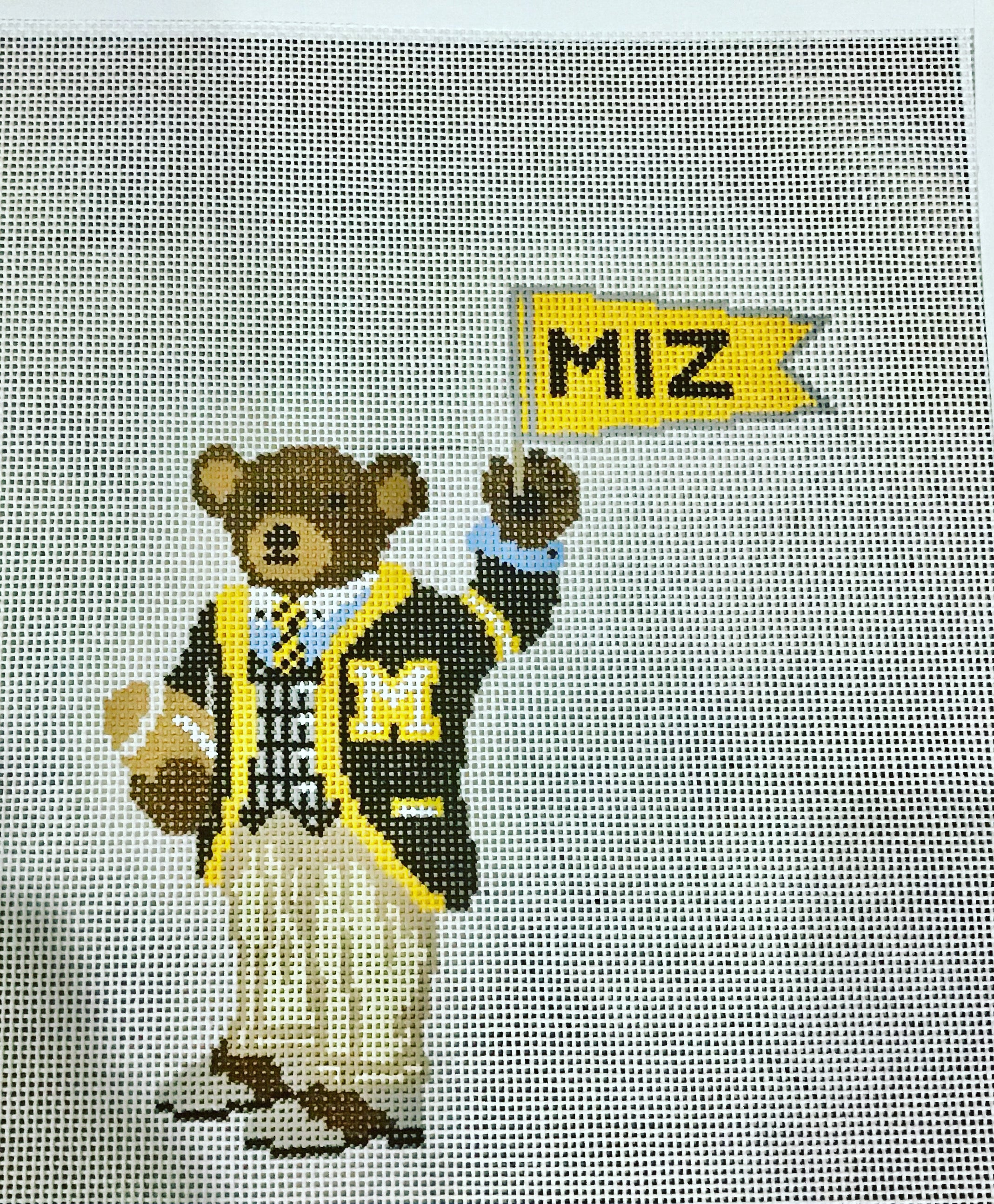 Custom Football Bear