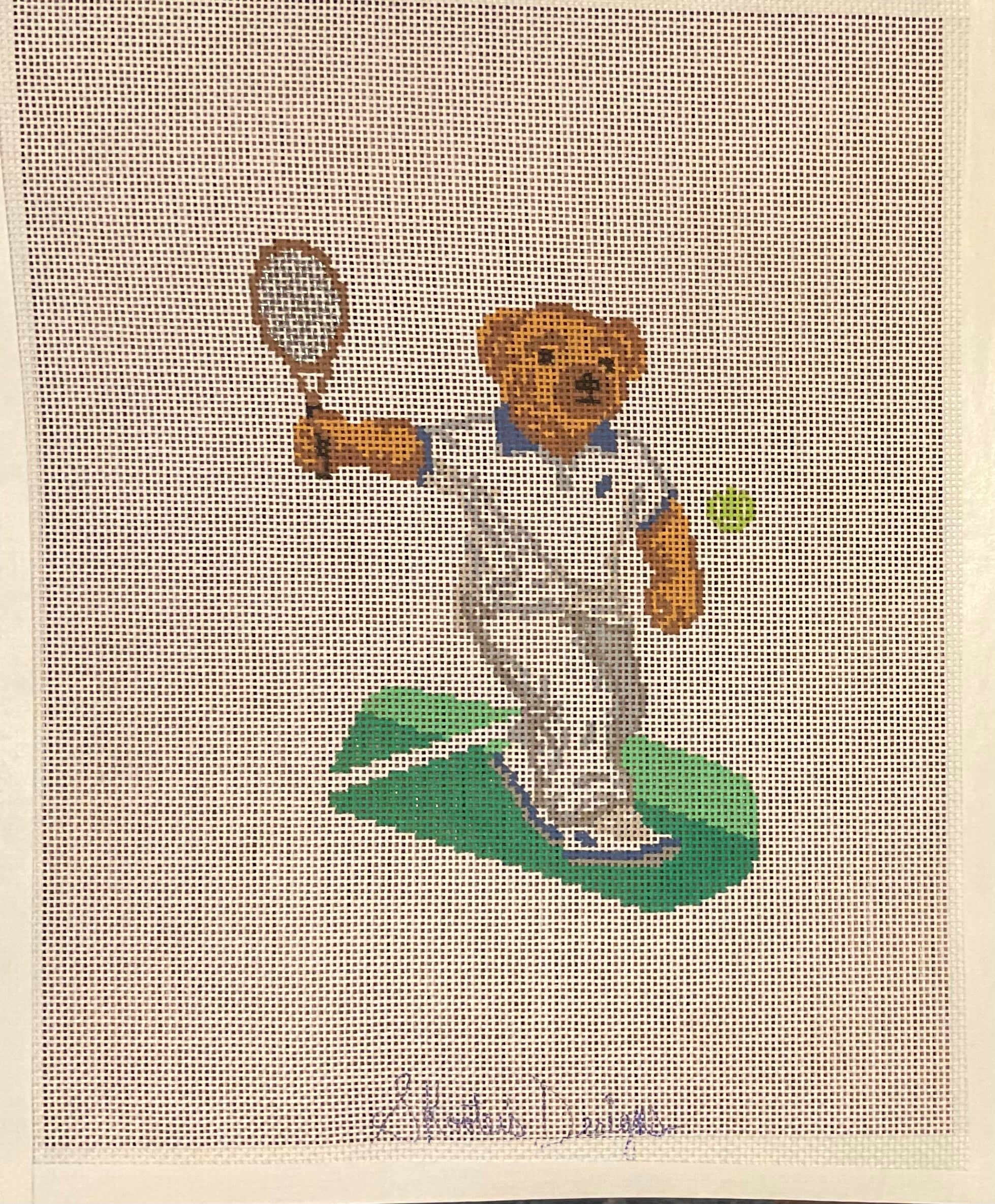 Boy Tennis Bear