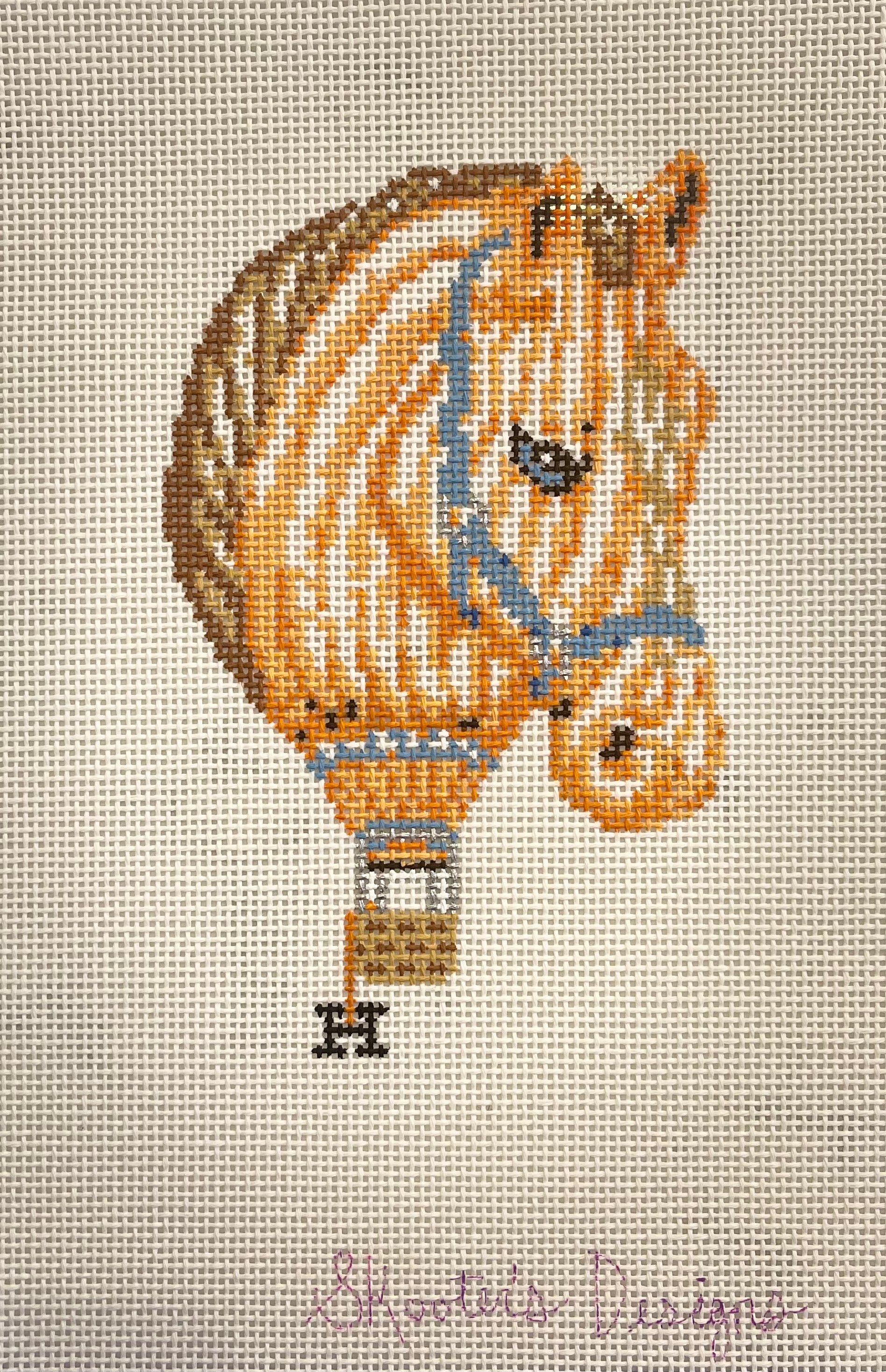 H Horse Head Hot Air Balloon