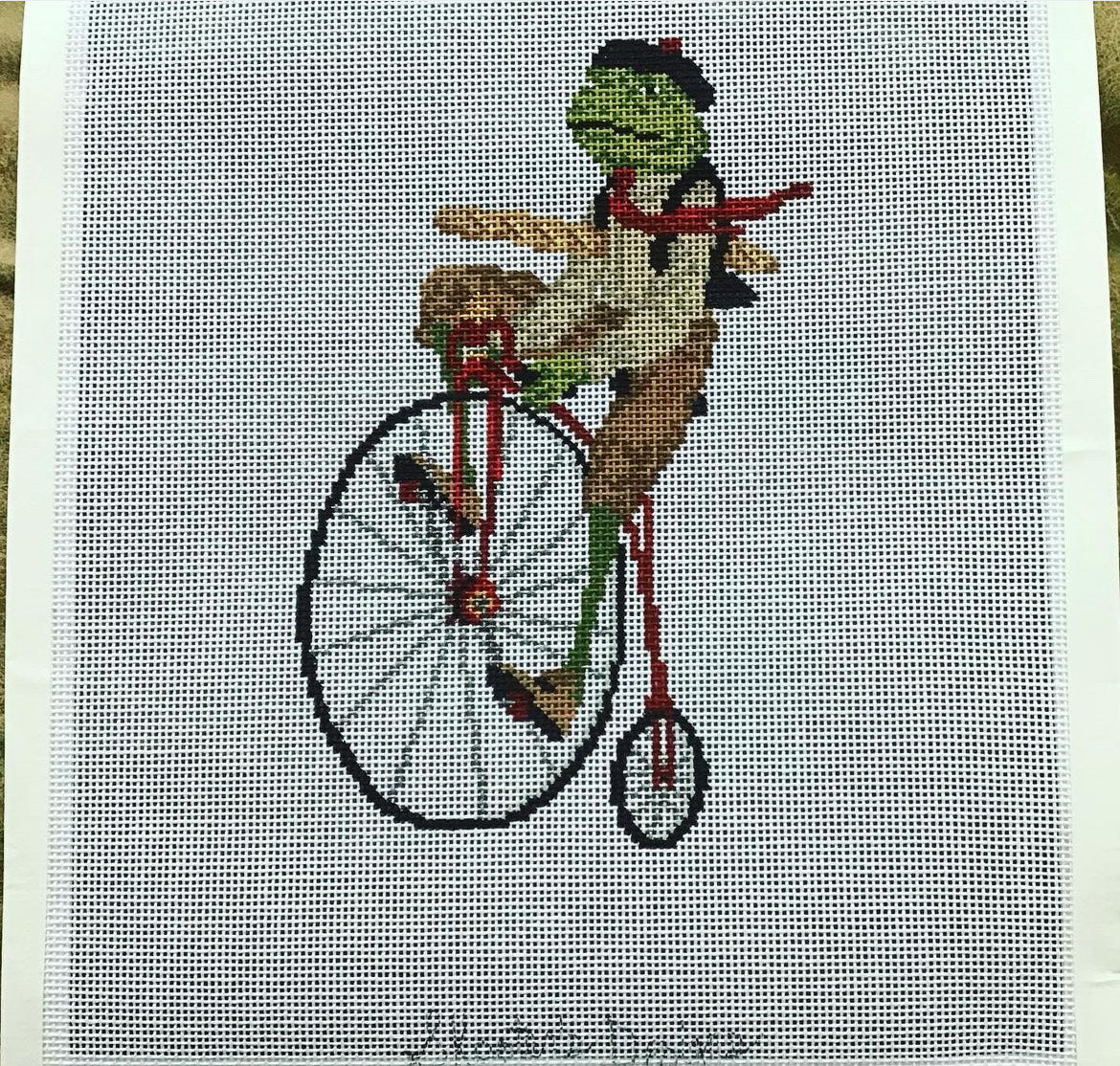French Bicycle Frog